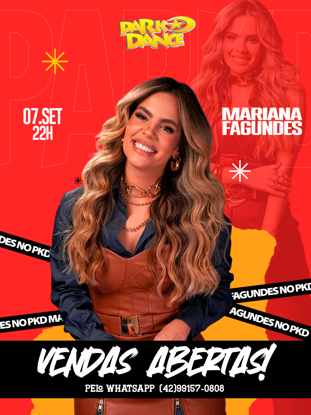Show nacional Mariana Fagundes
