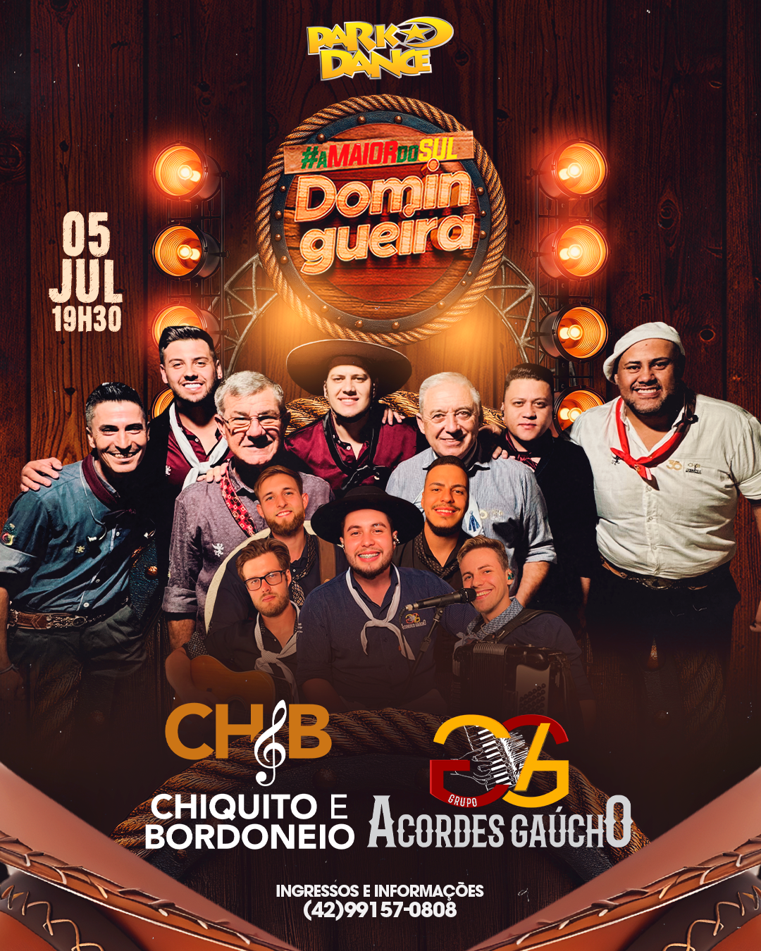 Domingueira Chiquito e Bordoneio