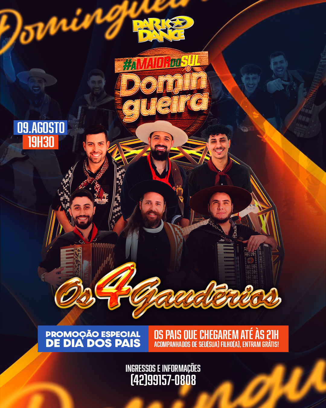 Domingueira Os 4 Gaudérios
